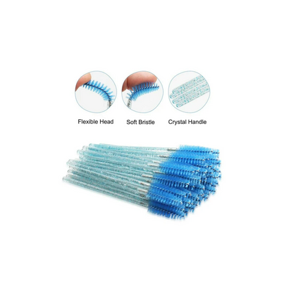 Cepillos con Glitter 50pcs