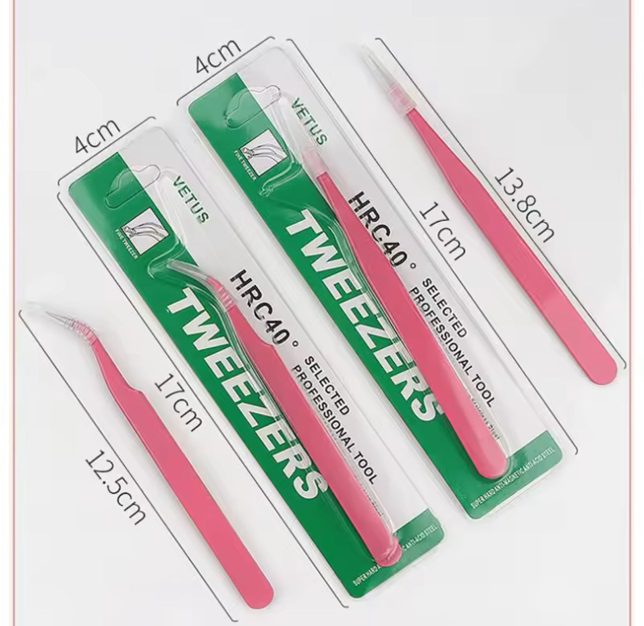 Pinzas Tweezers (Principiantes 2pz)