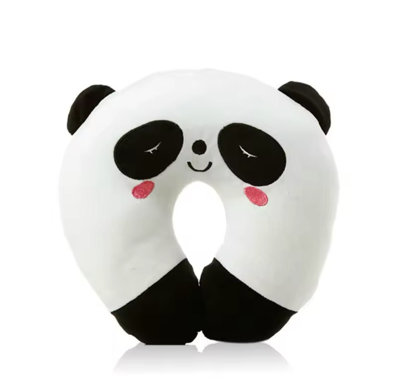 Almohada suave de felpa en forma de U