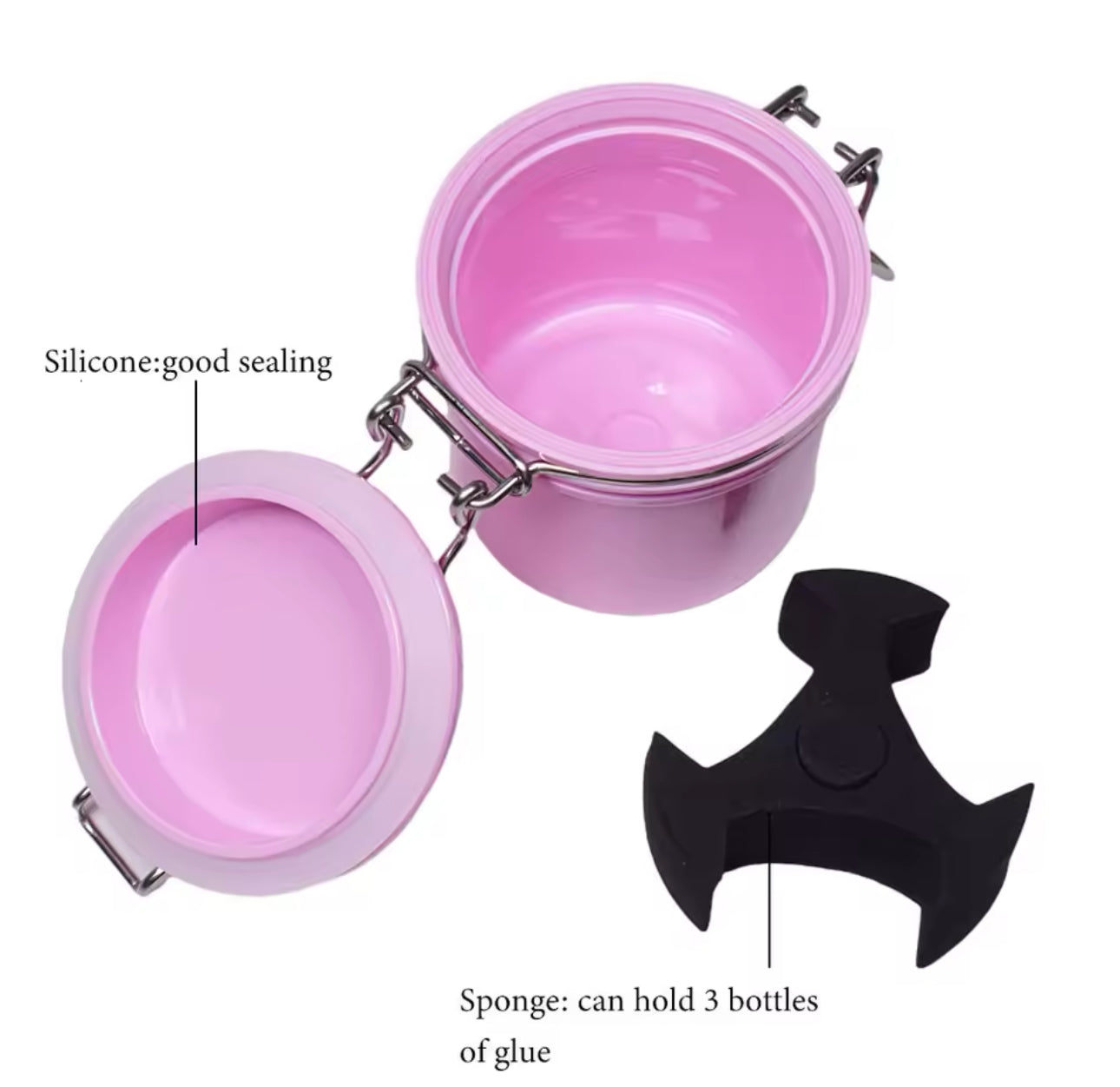 Tanque de almacenamiento para Adhesivo de Pestañas