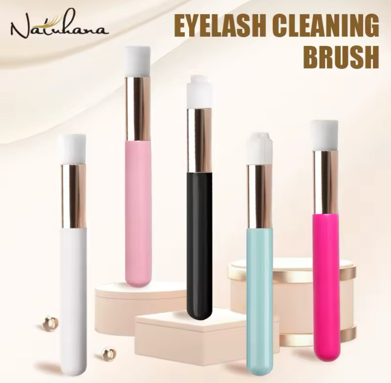 Brocha de Limpieza para Pestañas