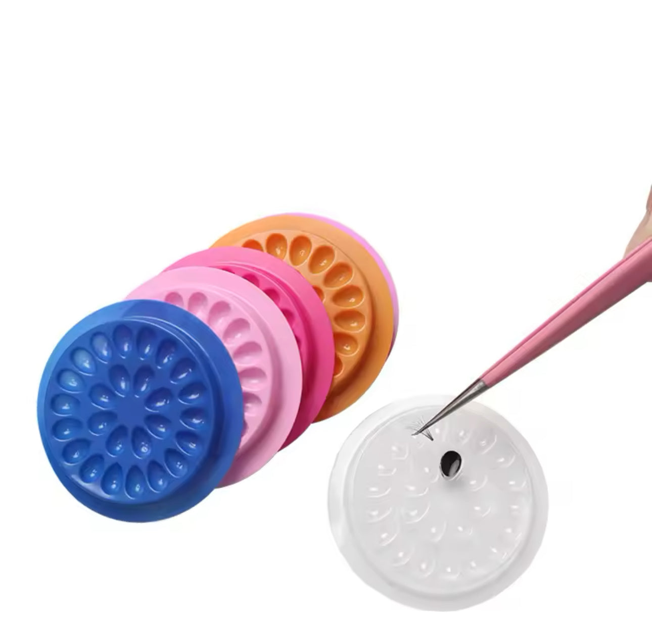 Charola para Adhesivo de Pestañas 100pcs