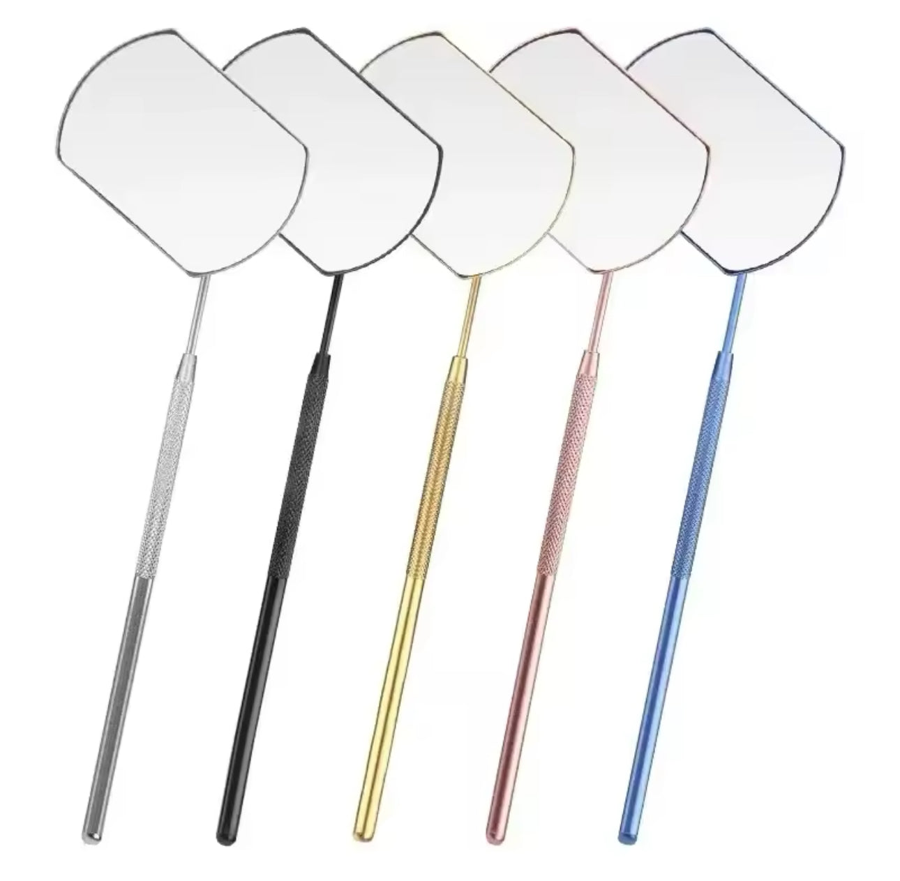 Espejo para pestañas de acero inoxidable