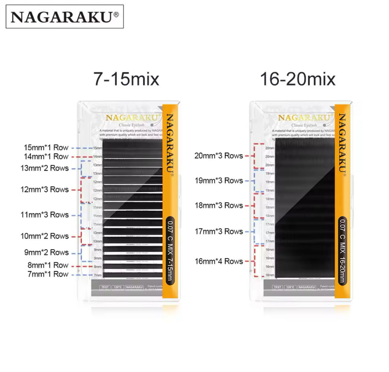 Blíster Nagaraku Clásico Mixto
