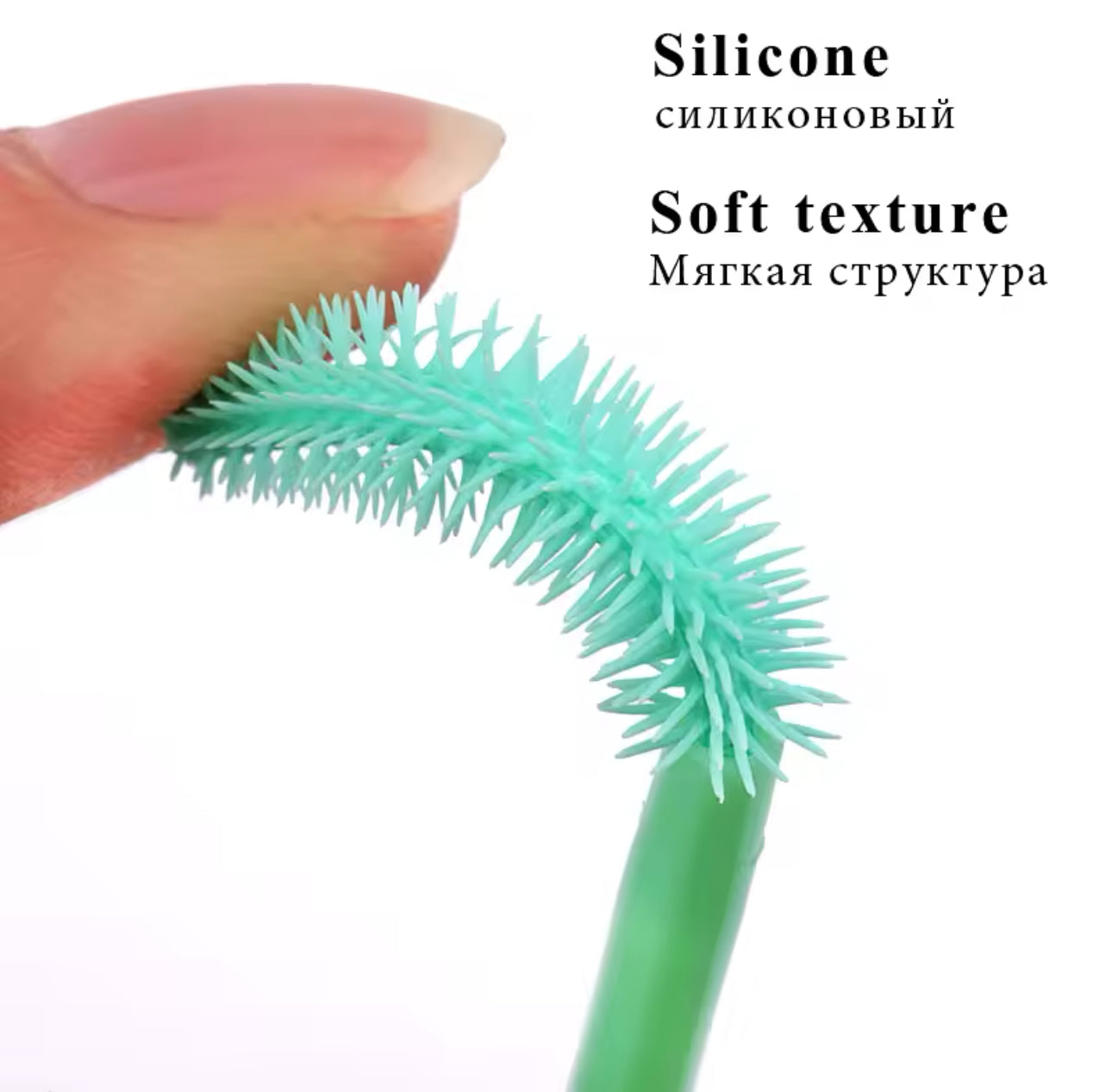 Cepillos de pestañas Silicon