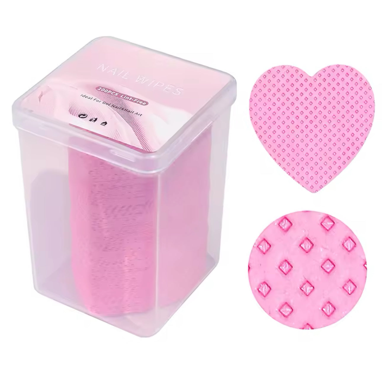 Limpia boquillas de corazón 200pcs